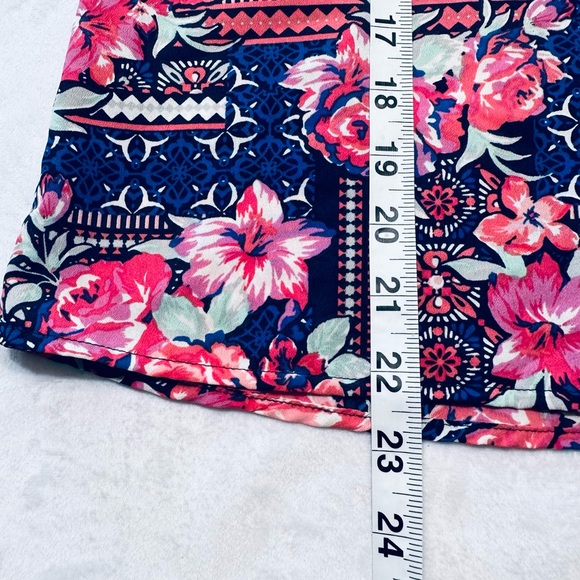 Derek Heart Pink Blue Tank Womens Size Small - Picture 5 of 5